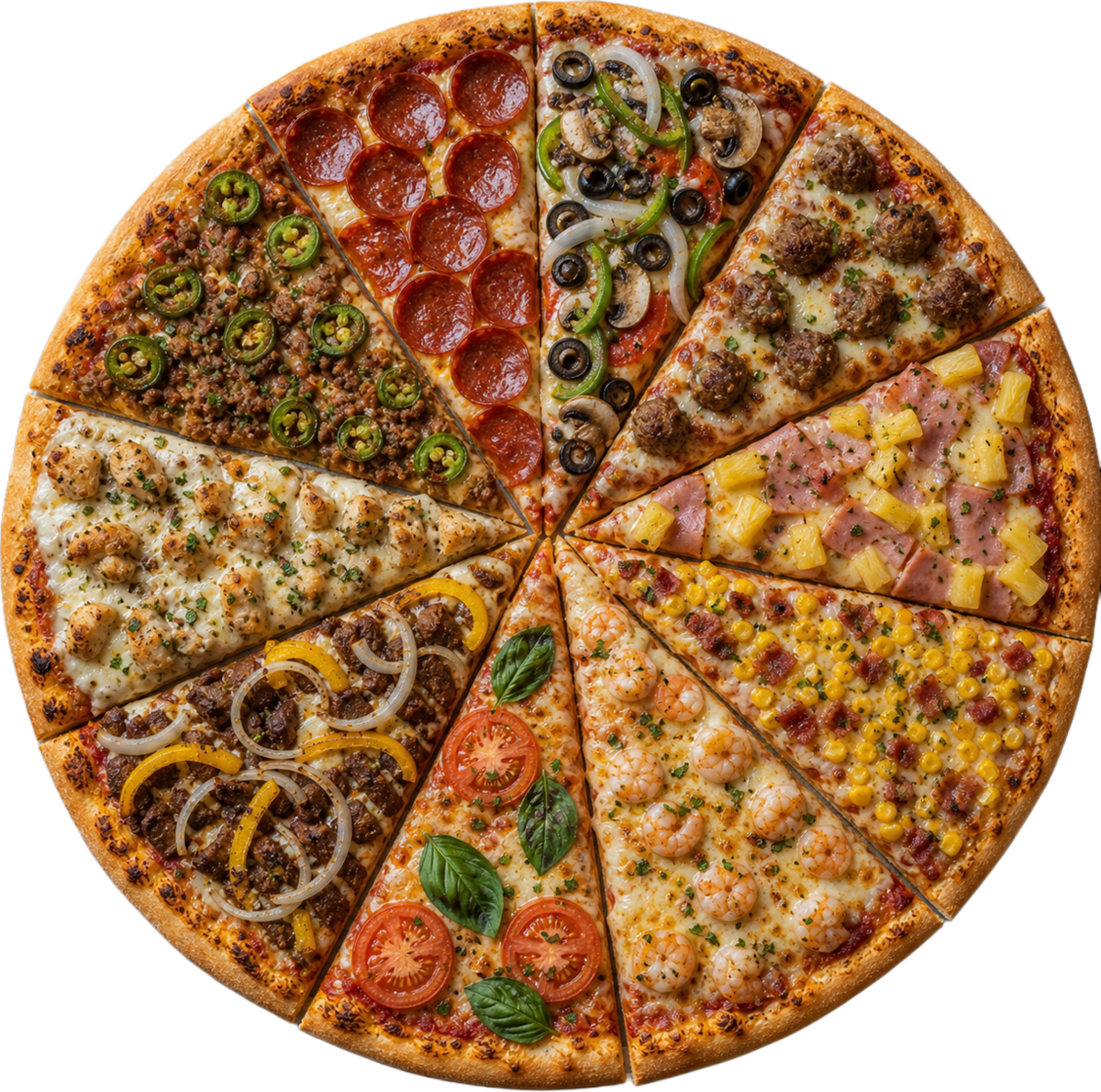 Pizza américaine — Restaurant Nobel